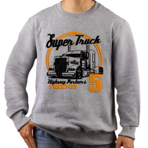 Jaket Sweater Super Truck