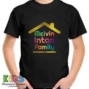 Kaos melvin intan family 2