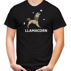 Kaos Tshirt Llamacorn ,  Kaos Lucu Llama dan Unicorn