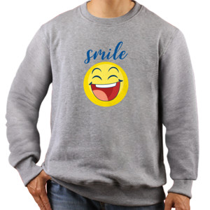 Jaket Sweater Emot Smile