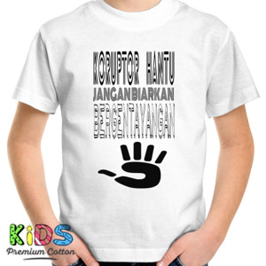 Kaos KORUPTOR HANTU