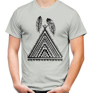 Kaos Native American - Indian Pattern 12