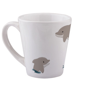 Mug Dolphin - Mug Kerucut by Co_mbro