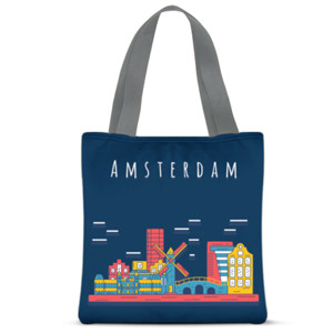 Tas Tote Fullprint AMSTERDAM 3