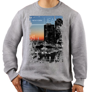 Jaket Sweater New York Denim Jeans  