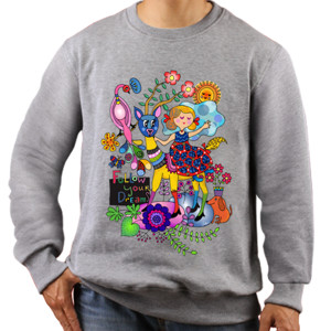 Jaket Sweater Follow Your Dream