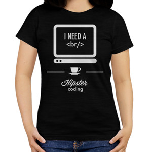 Kaos Hipster Coding - Break 2