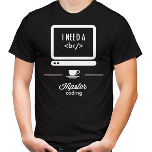 Kaos Hipster Coding - Break 2