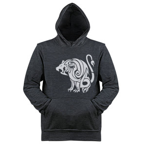 Jaket Hoodie Lion Tribal Art