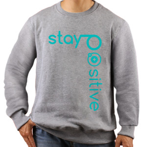 Jaket Sweater Stay Positive
