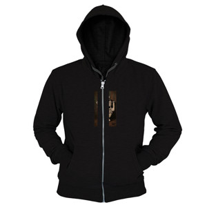 Hoodie Zipper Skeleton reading