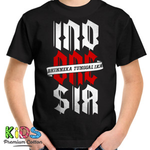 Kaos INDONESIA BHINNEKA TUNGGAL IKA 3