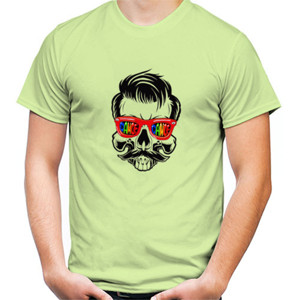 Kaos Party Skull Illustration