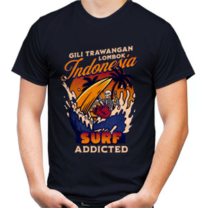Kaos Gili Trawangan SURF ADDICTED