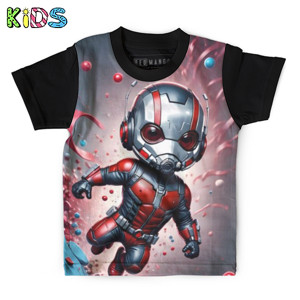 Kaos Anak Full-Print avenger kid antman