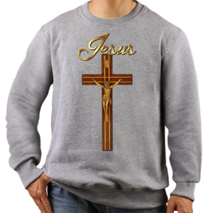 Jaket Sweater Religi - Jesus 03
