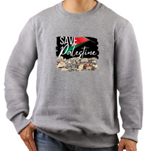 Jaket Sweater save palestine #3