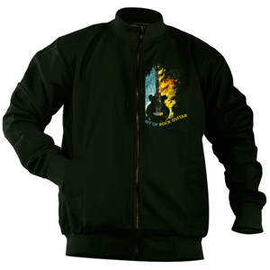 Jaket Bomber The Spirit of Rock Guitar
