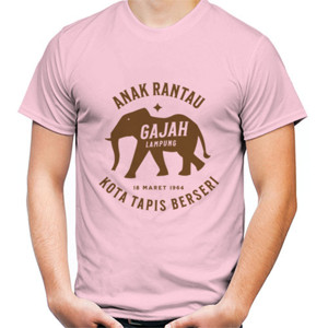 Kaos Anak Rantau Gajah Lampung 