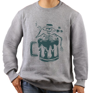 Jaket Sweater Tengkorang Fungky