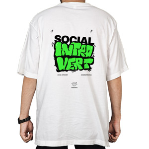 Kaos Oversize Social Introvert