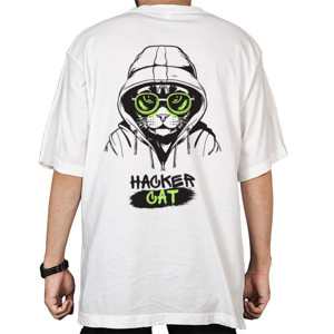 Kaos Oversize hacker cat