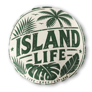 Bantal Bulat ISLAND LIFE