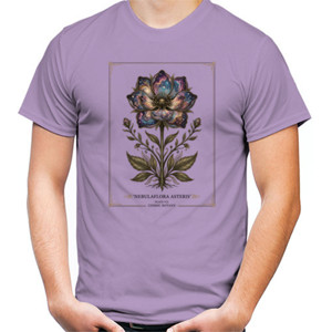 Kaos Kaos Flower Aesthetic Poly Soft Purple