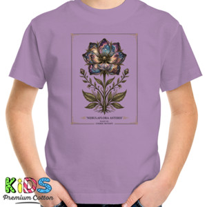 Kaos Kaos Flower Aesthetic Poly Soft Purple