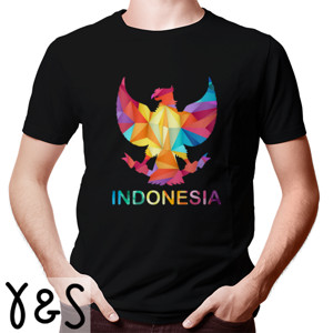Kaos Garuda Indonesia t-shirt - HITAM