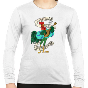 Kaos Funny Chicken Ukulele