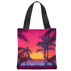 Tas Tote Fullprint SUNSET