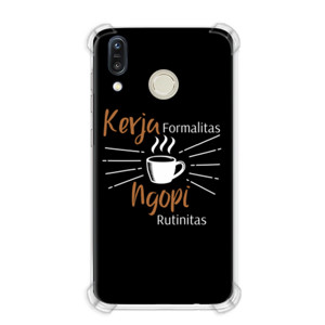 Casing HP Kerja Formalitas Ngopi Rutinitas