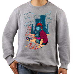 Jaket Sweater Topeng Gas Hoodie T-shirt 