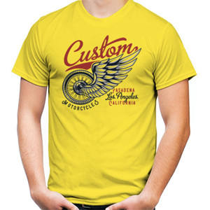 Kaos Costum Motorcycle Pasadena