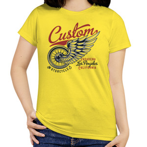 Kaos Costum Motorcycle Pasadena