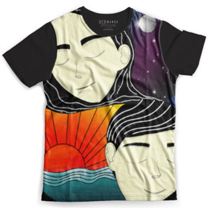Kaos Fullprint man and woman ( yin yang ) fullprint