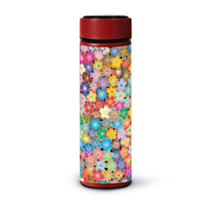 Botol Tumbler flower