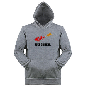 Jaket Hoodie just drink it 2