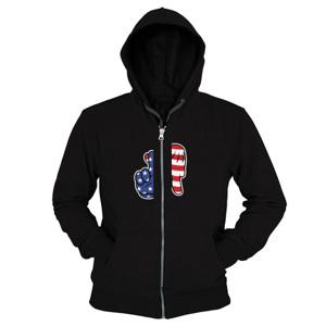 Hoodie Zipper LOS ANGELES