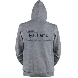 Jaket Hoodie Receh
