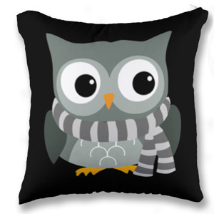 Bantal Owl Black