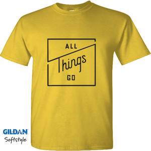 Kaos Tipografi All Things go