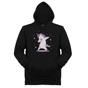 Jaket Hoodie Unicorn Dabbing Keren