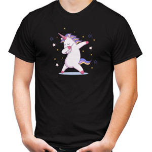 Kaos Unicorn Dabbing Keren