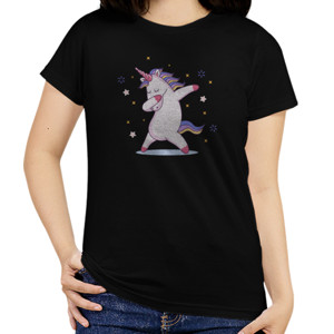 Kaos Unicorn Dabbing Keren
