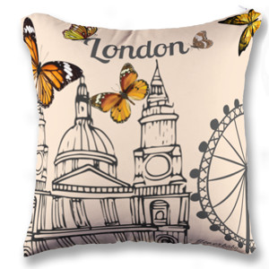 Bantal London summer