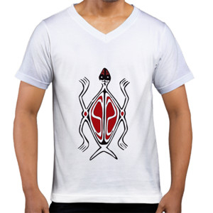 Kaos  Ukiran Kura-Kura Sentani
