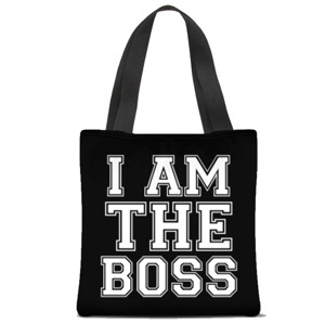 Tas Tote Fullprint Tas Tote I am The Boss