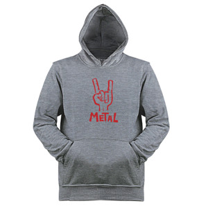 Jaket Hoodie Distro Metal